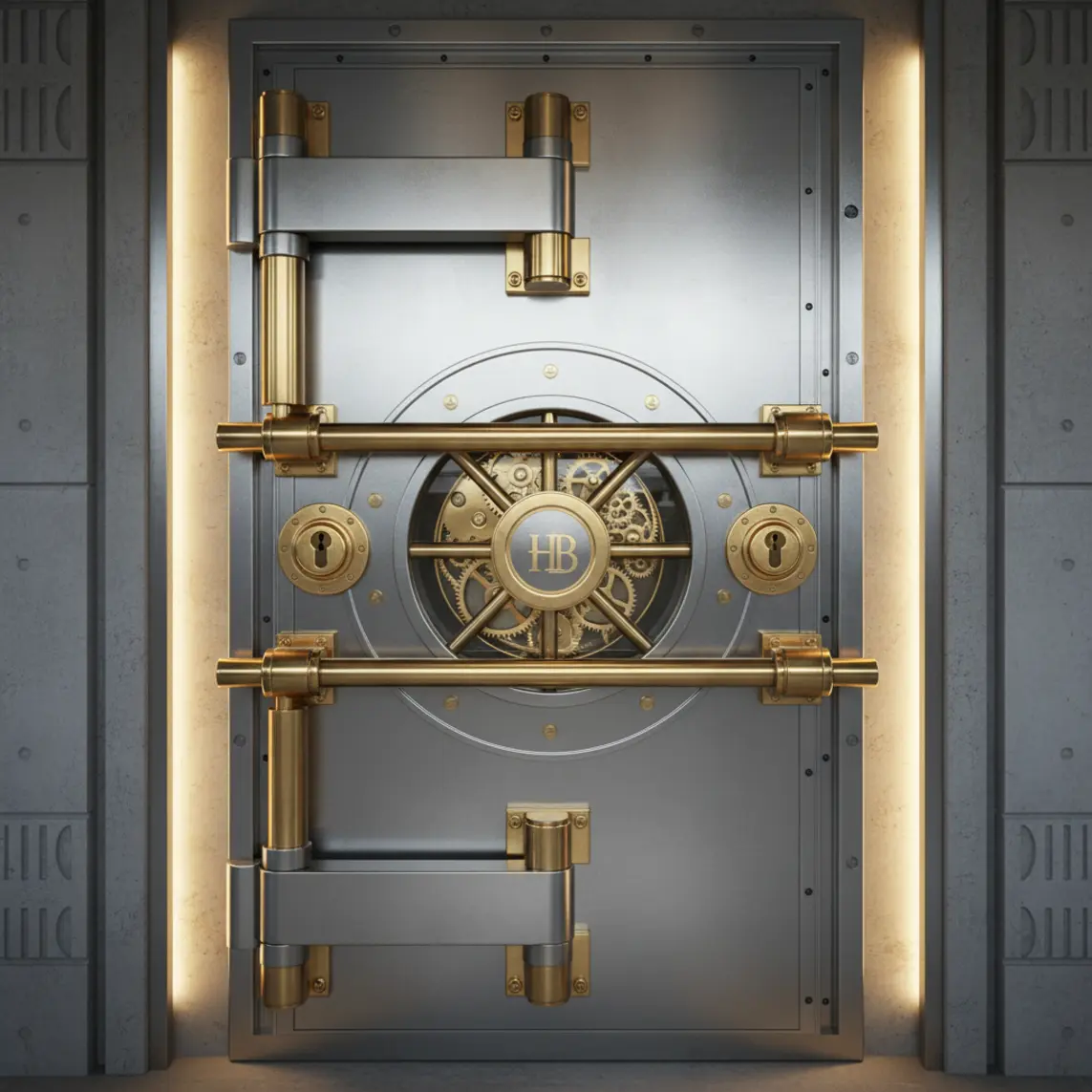 Secure data vault representing player protection